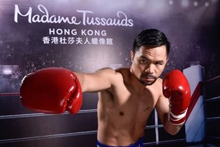 Pacquiao's wax figure to be unveiled in Madame Tussauds HK in 2020