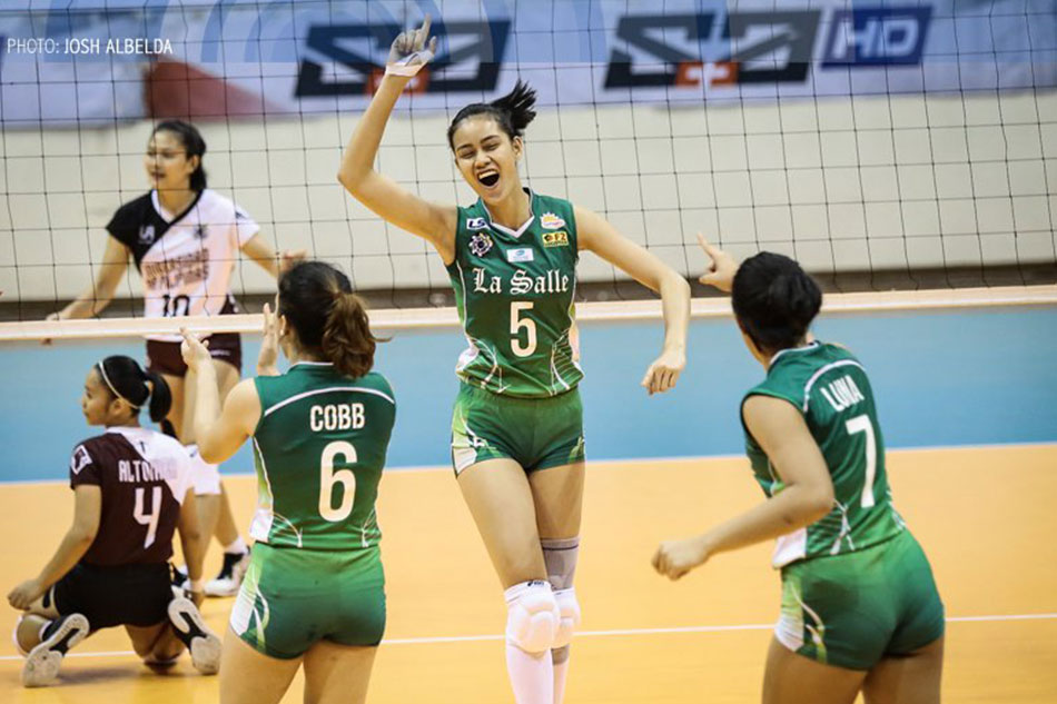 UAAP: La Salle&#39;s Clemente works on service game, silences bashers 1