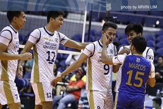 UAAP: NU makes it 10 wins in a row in men's volleyball