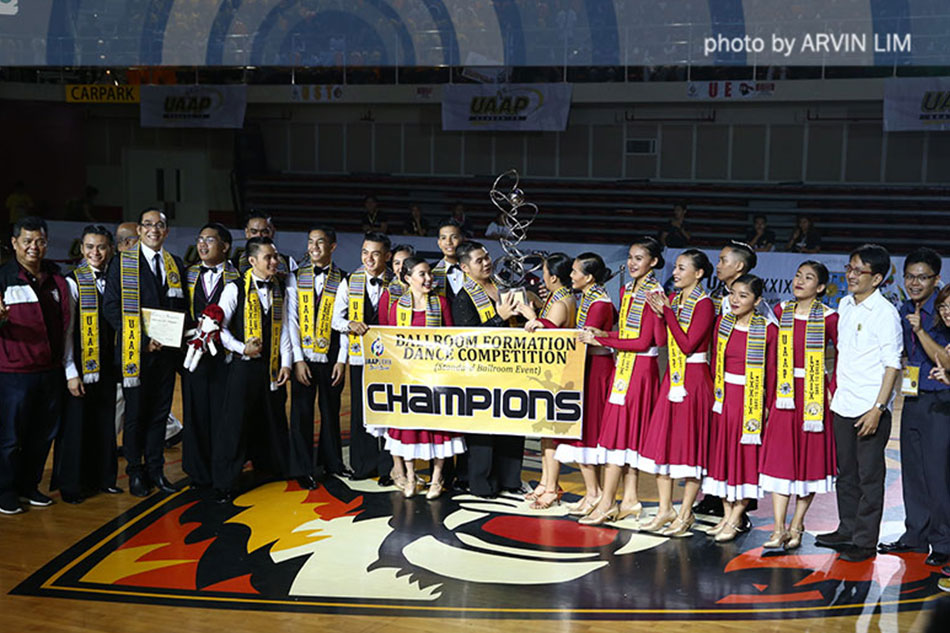 UAAP holds second Ballroom Formation Dance Competition 1