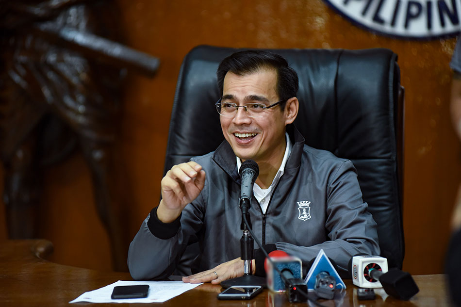 Manila Mayor Isko Moreno Domagoso attends a press conference on July 6, 2019. ABS-CBN News/File