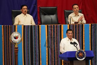 PSG: Rain delayed Duterte's arrival for 4th SONA