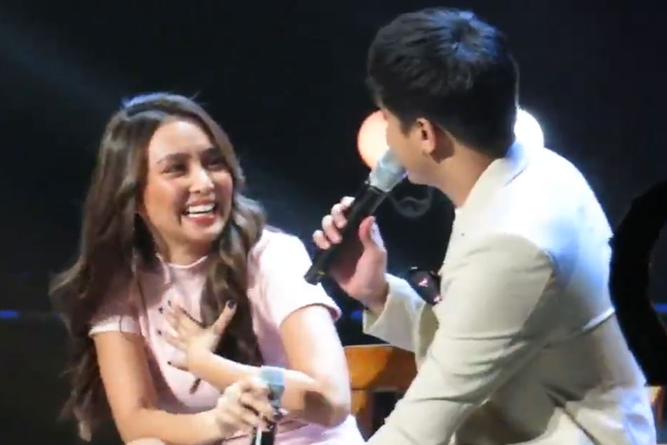 In love ka pa rin ba talaga sa akin?' Kathryn caught off-guard as Daniel  goes off-script during 'ASAP' show | ABS-CBN Entertainment