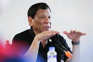 Duterte OK with 60-40 sharing in joint oil exploration with China
