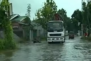 Southwest monsoon rains flood dozens of villages in Pampanga