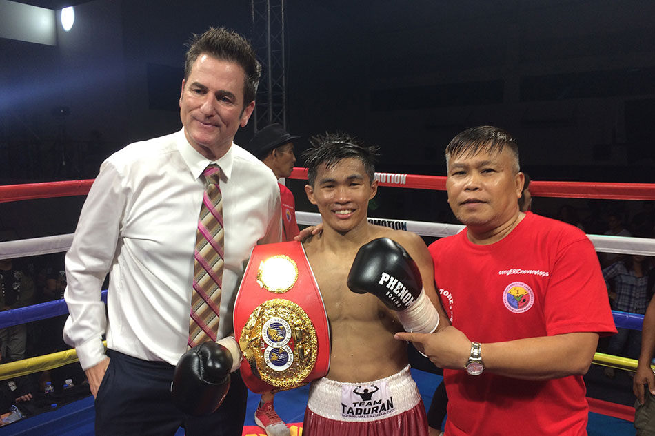 Boxing: Pedro Taduran crowned world champ in all-Filipino title bout 1