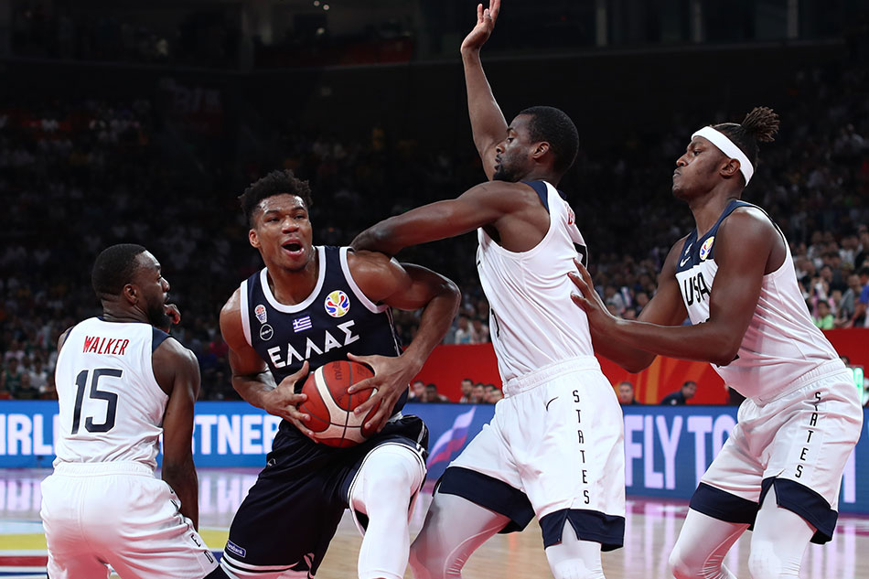FIBA World Cup: Americans down NBA MVP Antetokounmpo, Greece | ABS-CBN News