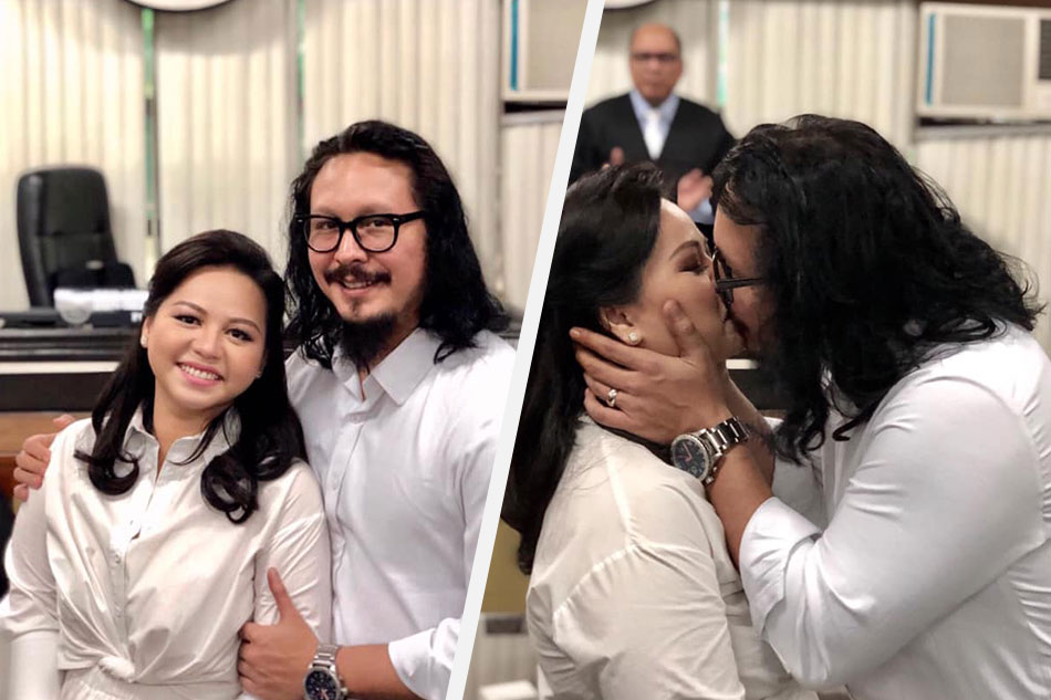 Baron Geisler and Jamie Evanglista got married in a civil ceremony in September 2019. 