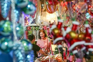 Dapitan Arcade in Manila radiates Yuletide vibes