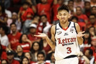 NCAA: Letran tops Mapua, a win away from title repeat