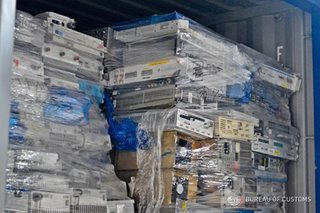 Customs seizes 'misdeclared' electronic waste from South Korea
