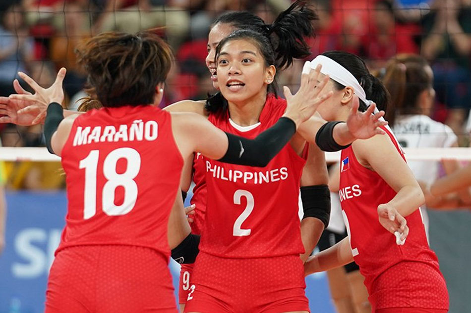 Sea Games Philippines Falls To 0 3 In Womens Volleyball Abs Cbn News