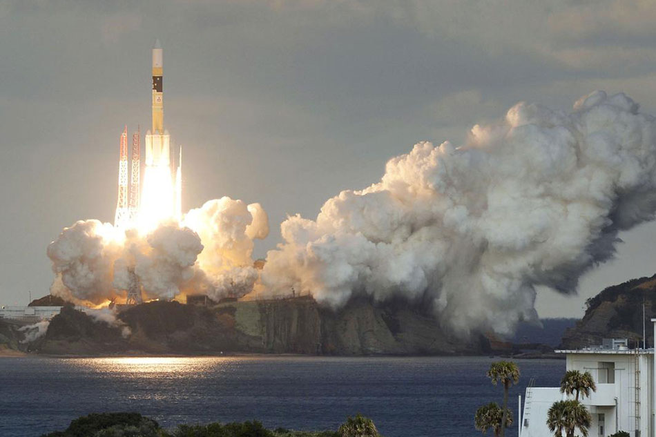 Asteroid launch. Космический центр Танегасима (остров Танегасима, Япония). H-IIA.