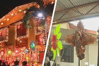 Kakaibang Christmas decorations tampok sa mga probinsiya