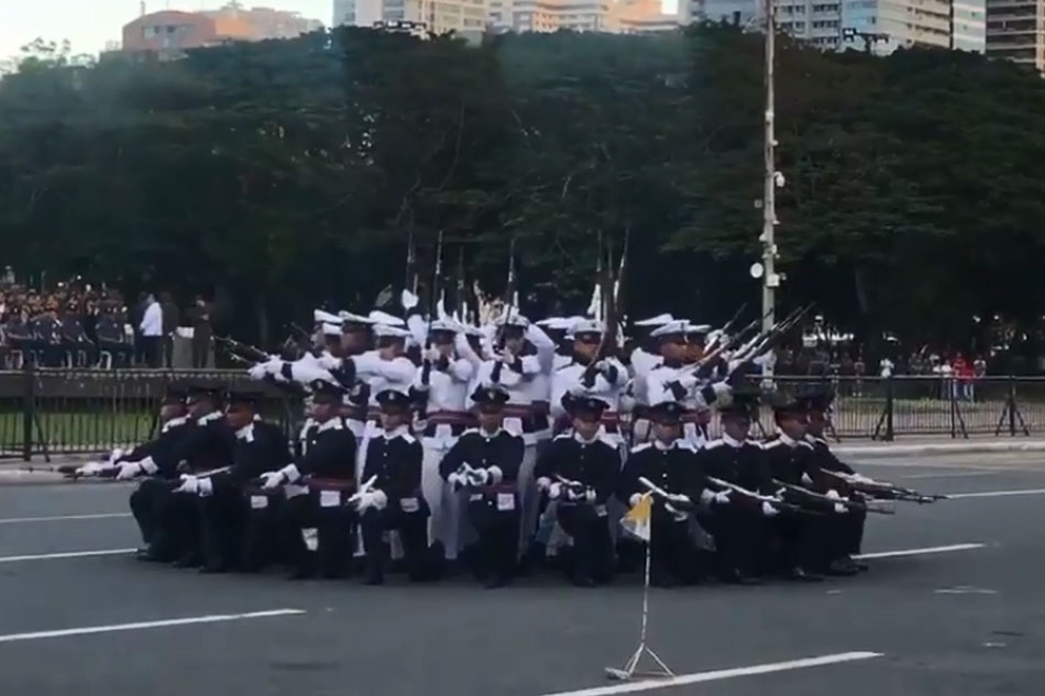 PMA wins Duterte's first silent drill competition | ABS-CBN News