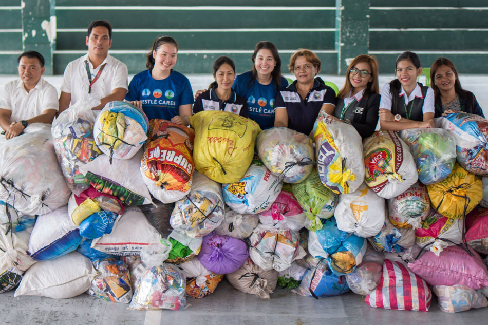 Nestl&#233; PH recovers plastic waste equivalent to plastic in its packaging in August 4