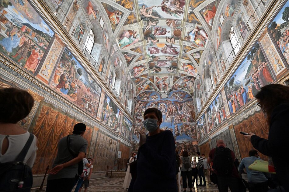 The Sistine Chapel of the Vatican