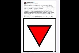 Facebook pulls Trump ads which used Nazi symbol