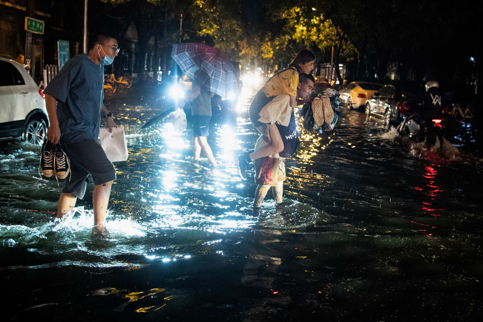 Flooding hits Beijing ABSCBN News