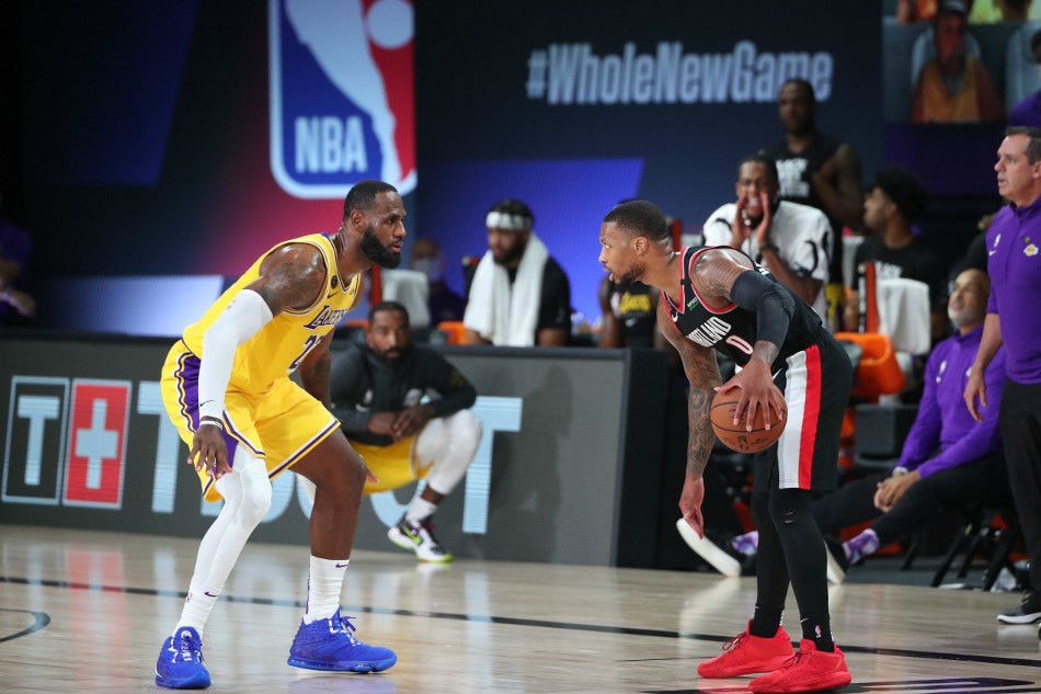 NBA: Blazers buck LeBron’s triple-double to upset top-seed Lakers 1