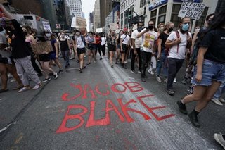 US protesters condemn Jacob Blake shooting