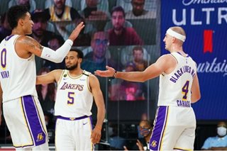 NBA: Lakers overwhelm Rockets, advance to conference finals