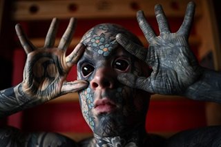 Meet France's most tattooed man