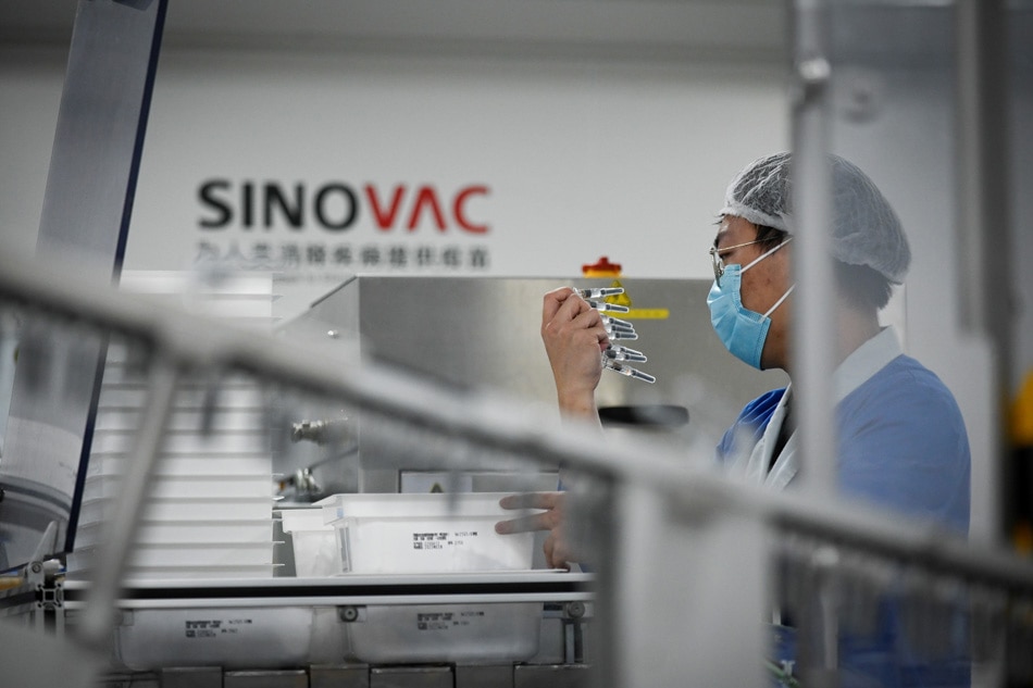 Sinovac&#39;s COVID-19 vaccine not recommended for health workers - FDA 1