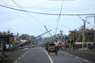 Bicol region still without power as 'Rolly' downed transmission lines: DOE