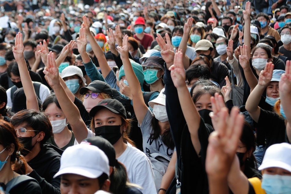 Thousands join pro-democracy protest in Thailand