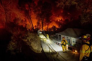Mga Pilipino sa Amerika lumikas dahil sa wildfires