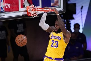 NBA: Emphatic win for LeBron, Lakers to start West finals