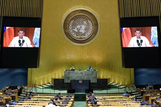 Duterte addresses 75th UN General Assembly