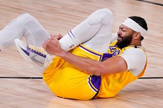 NBA: Anthony Davis questionable for Game 5; Lakers cite ankle issue