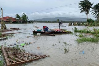 'Quinta' destroys houses in Pola, Oriental Mindoro