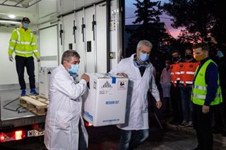 Greece receives first batch of COVID-19 vaccine
