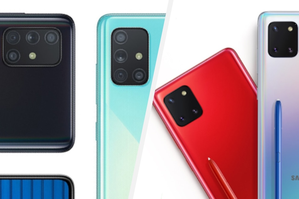 samsung a71 vs s20 lite