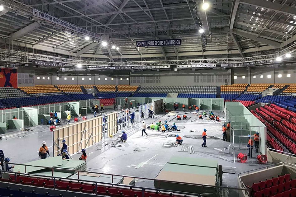 Razon construction arm helps convert Manila stadium into COVID-19 facility 1