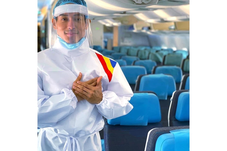 LOOK: Philippine Airlines cabin crew don protective suits in &#39;new normal&#39; 1