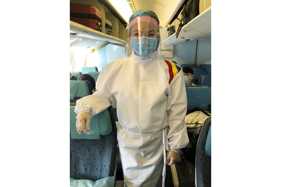 LOOK: Philippine Airlines cabin crew don protective suits in &#39;new normal&#39; 2