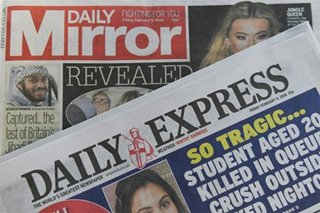 UK newspaper publisher to cut 550 jobs on virus fallout
