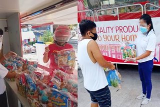 URC roving mart brings food, household essentials to Metro Manila barangays