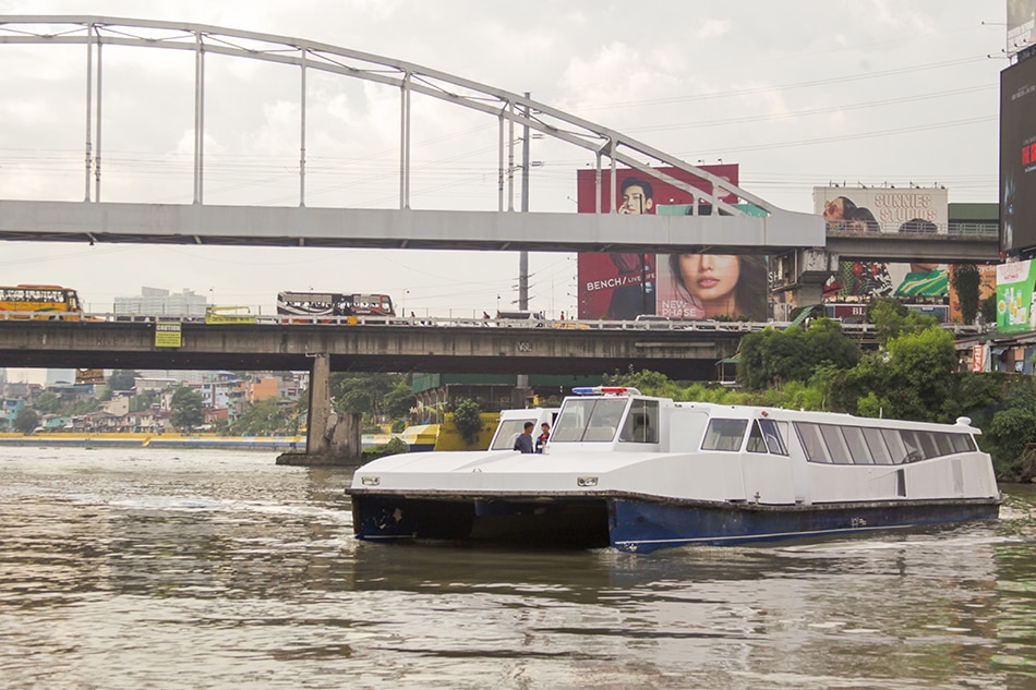 Pasig River Ferry limits service to frontliners, gov&#39;t employees during modified ECQ 1
