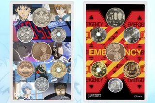 'Evangelion' coin sets to be issued to mark 25th anniversary of popular anime