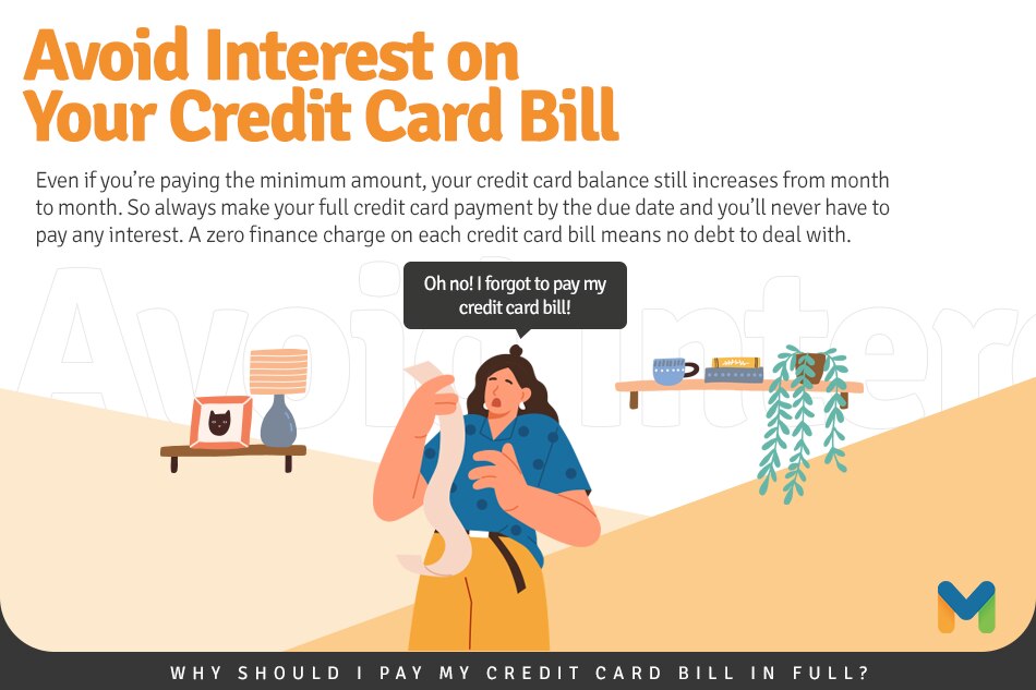 Why should I pay my credit card bill in full? 2