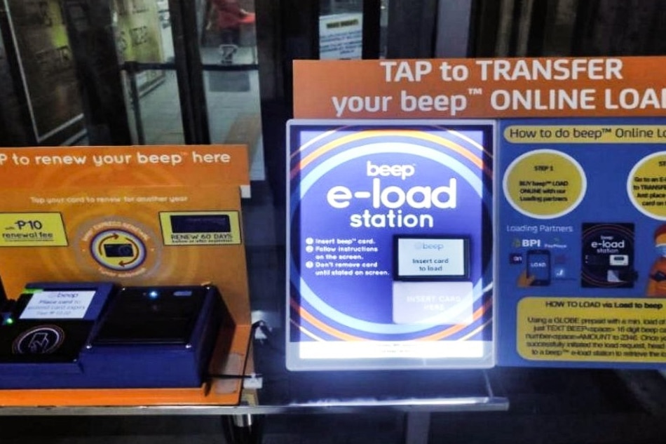 Beep card operator installs e-loading devices at LRT-2 stations | ABS