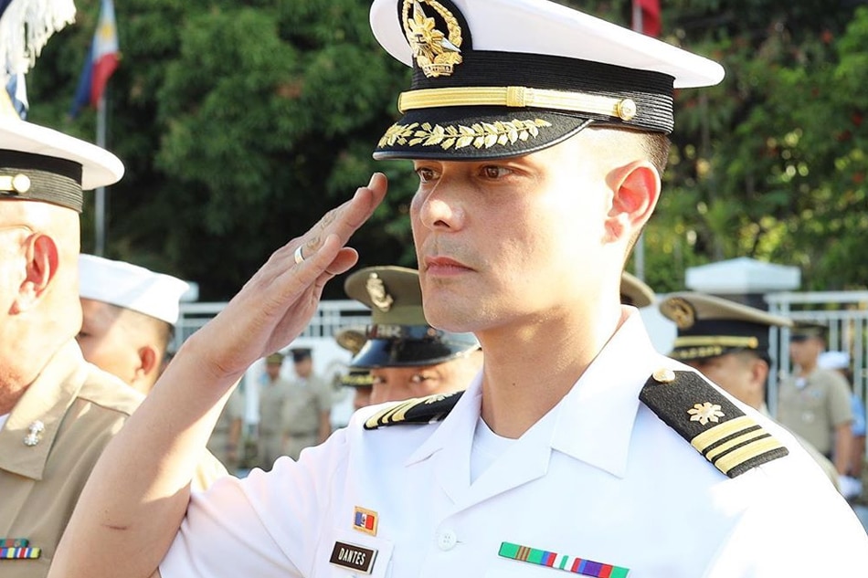 Dingdong Dantes now a lieutenant of Philippine Navy | ABS ...