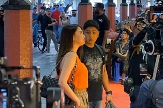 LOOK: Coco Martin, Angelica Panganiban shoot movie in Dubai