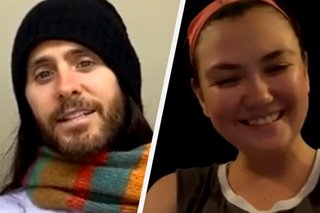 WATCH: Angelica Panganiban, Jared Leto in Instagram video call