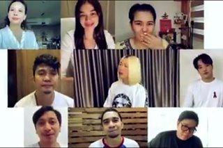 ‘It’s Showtime’ hosts nagbigay-mensahe sa madlang pipol online
